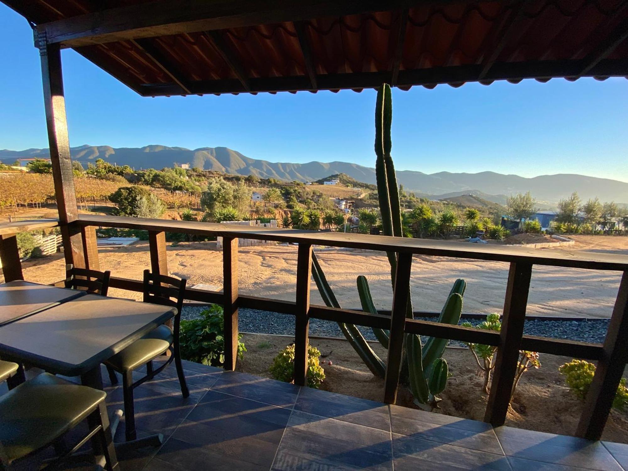 Finca De Lulu Y Jose Ruta Del Vino Guadalupe Eksteriør billede