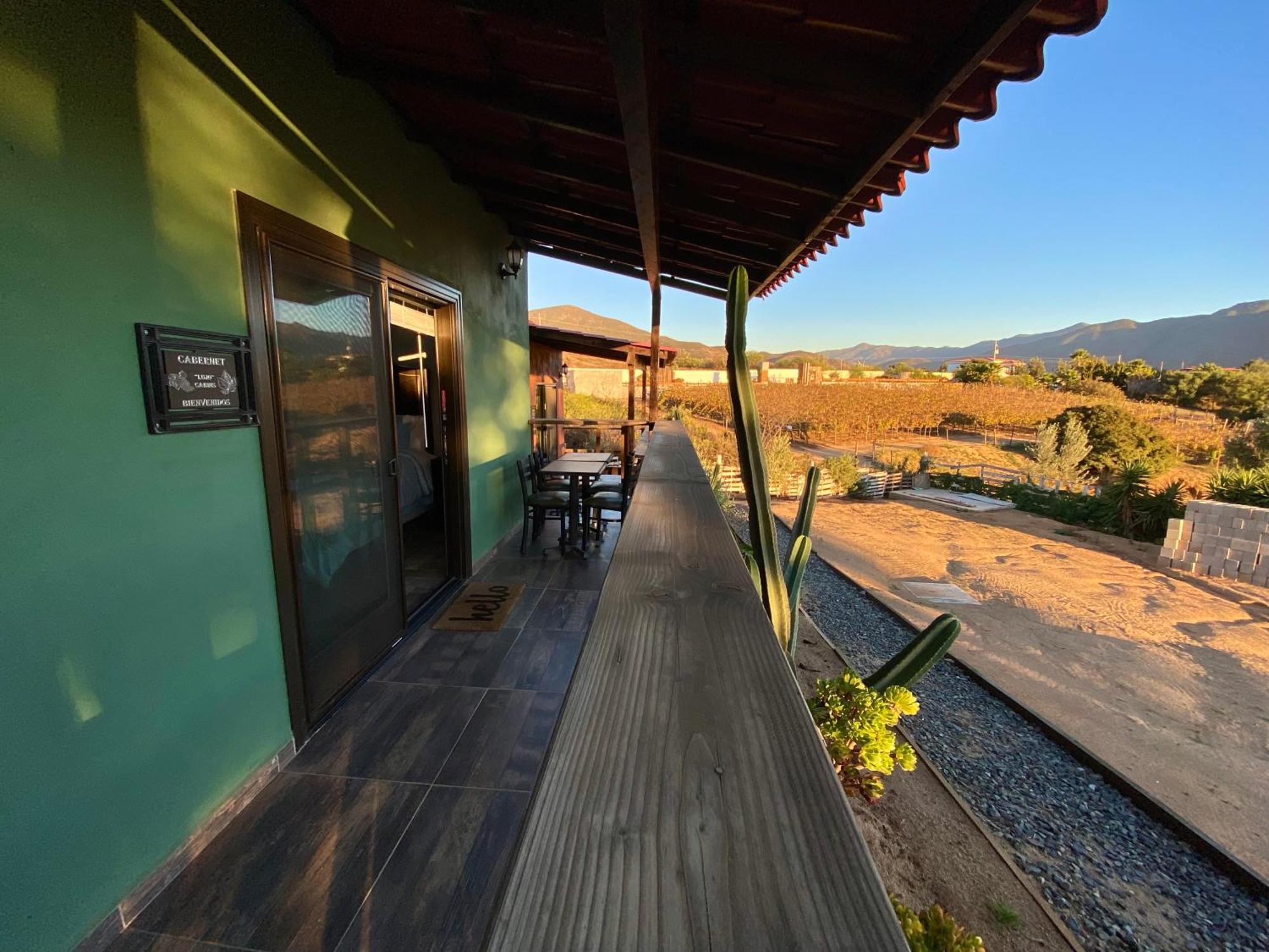 Finca De Lulu Y Jose Ruta Del Vino Guadalupe Eksteriør billede