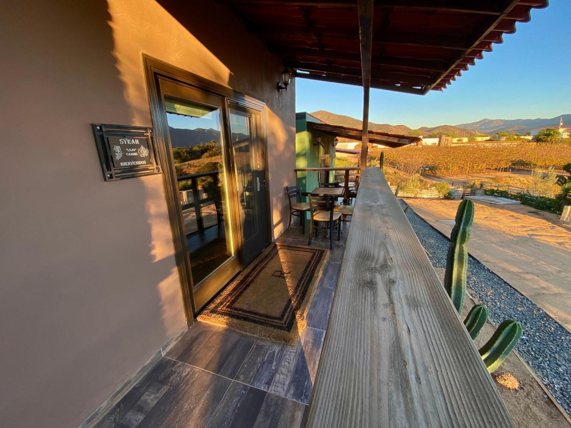 Finca De Lulu Y Jose Ruta Del Vino Guadalupe Eksteriør billede