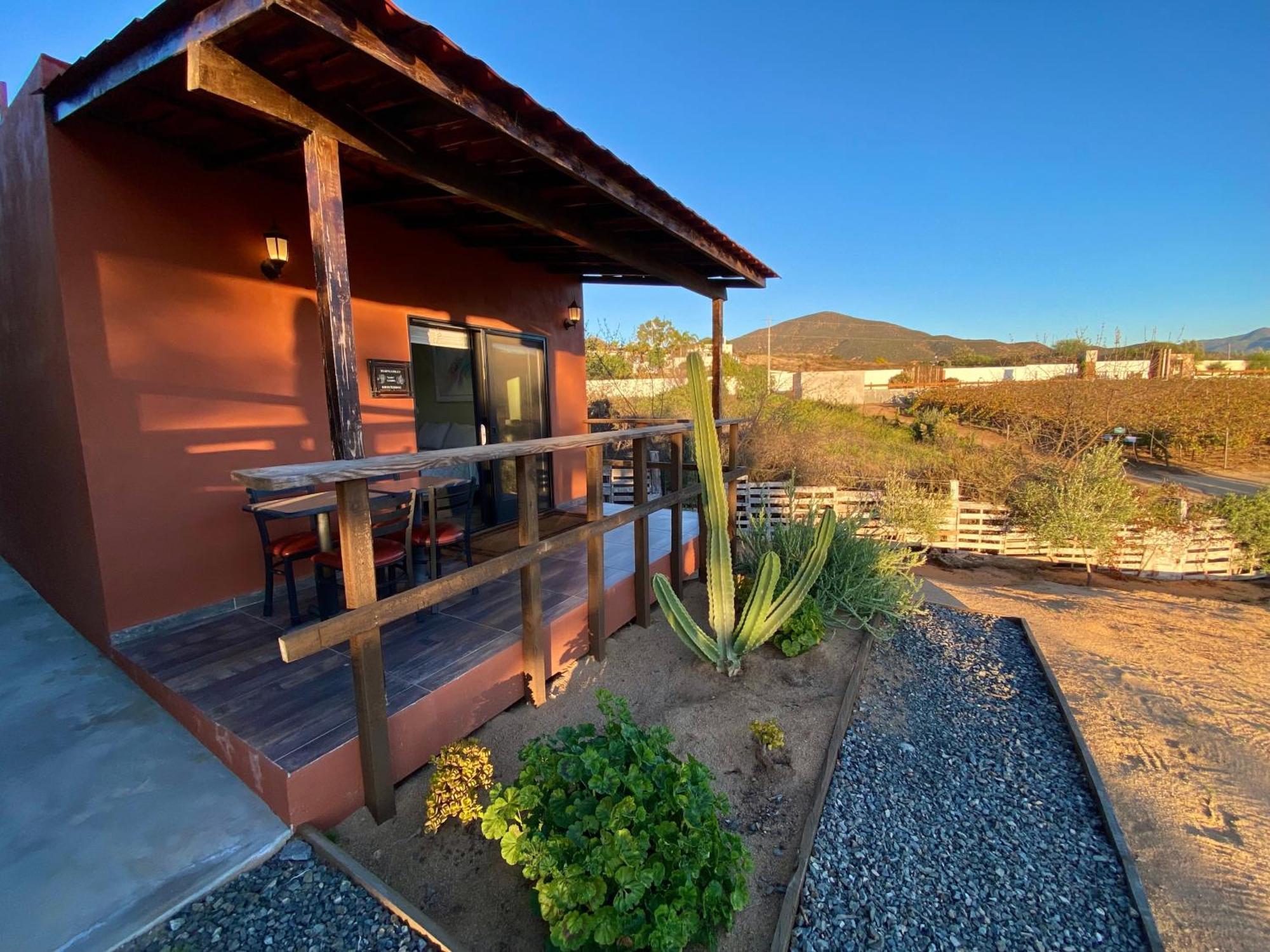 Finca De Lulu Y Jose Ruta Del Vino Guadalupe Eksteriør billede